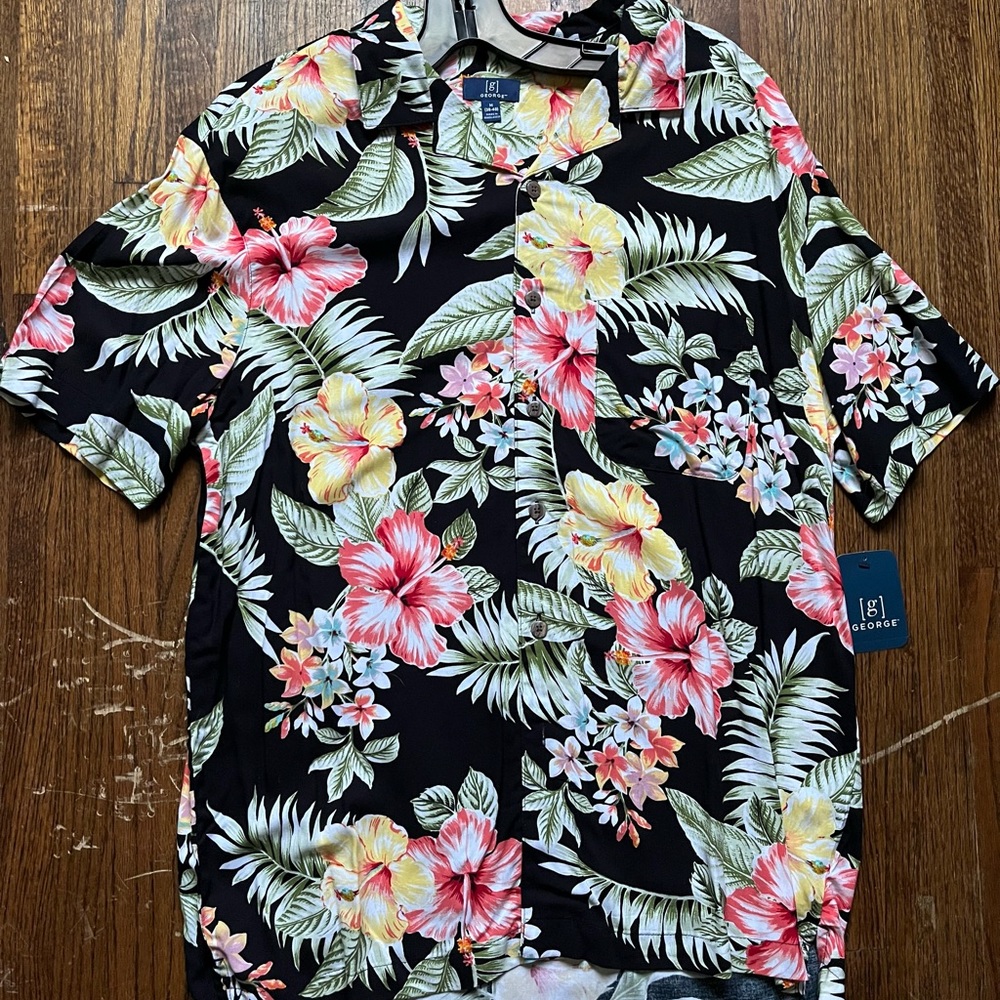 NWT George button up shirt